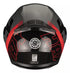 Casco Abatible Hax Amatista Wind Rojo Brillante